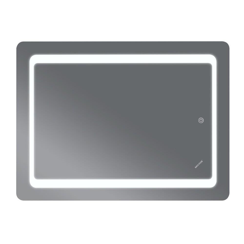 Зеркало для ванной комнаты MIXXUS TWEE MR09 LED Touch/Anti-fog/димер/регулировкой яркости 80x60 см (MI6660) Зеркало для ванной комнаты MIXXUS TWEE MR09 LED Touch/Anti-fog/димер/регулировкой яркости 80x60 см (MI6660)