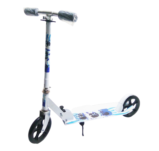 Самокат двухколесный Javelin 180 Flecher Белый (2T1069)