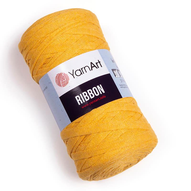 Пряжа YarnArt Ribbon 764 Желтый