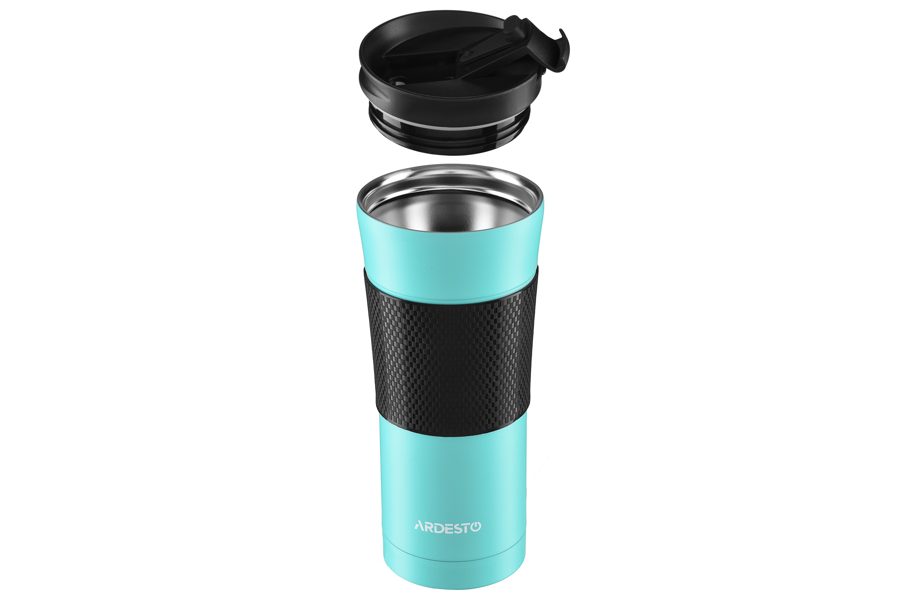 Термочашка Ardesto To Go Голубой тиффани (AR2645SMT) - фото 2 Термочашка Ardesto To Go Голубой тиффани (AR2645SMT) - фото 2