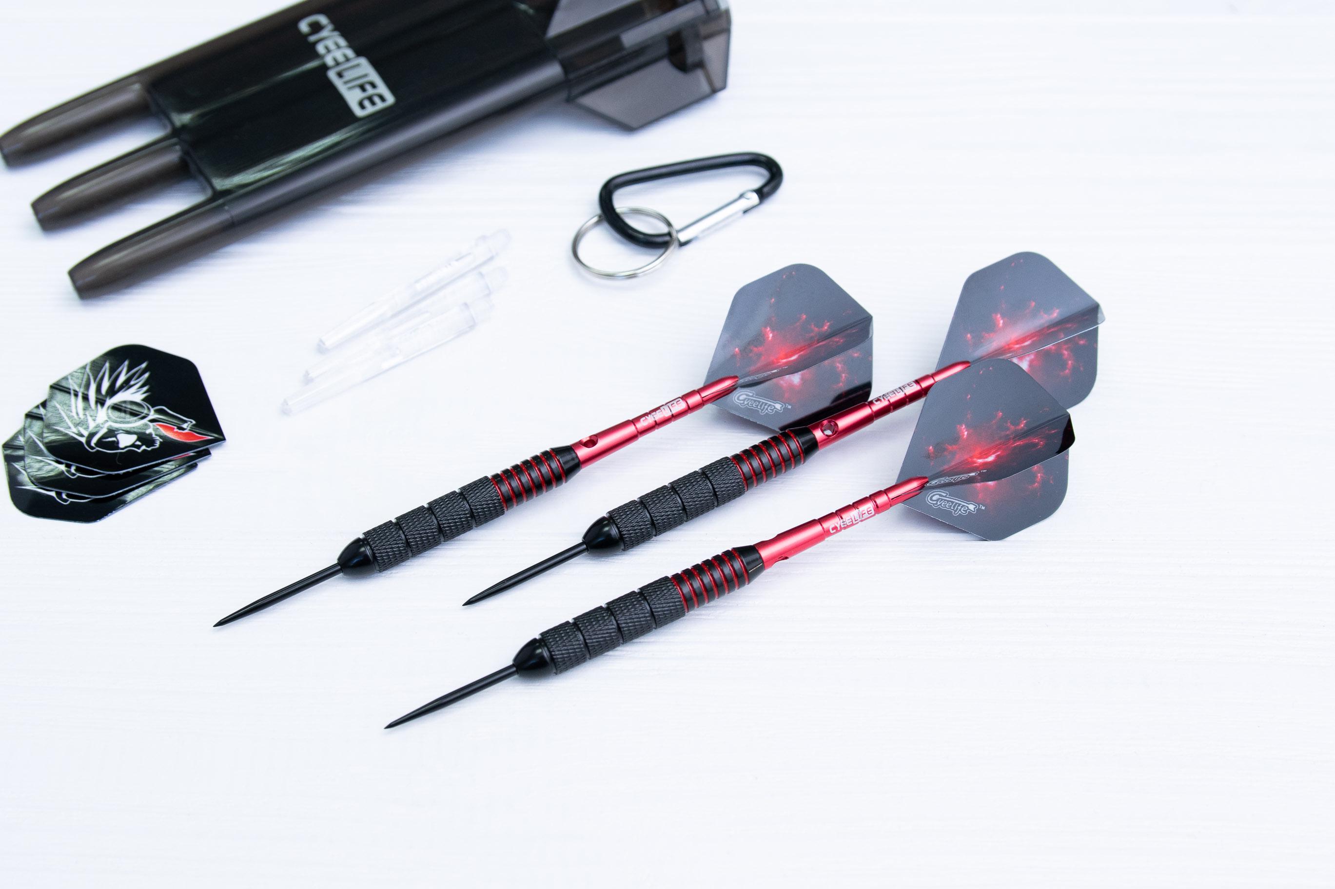 Дротики для дартса Cyee Life 25 г 3 шт. с боксом Красный - фото 3 Дротики для дартса Cyee Life 25 г 3 шт. с боксом Красный - фото 3