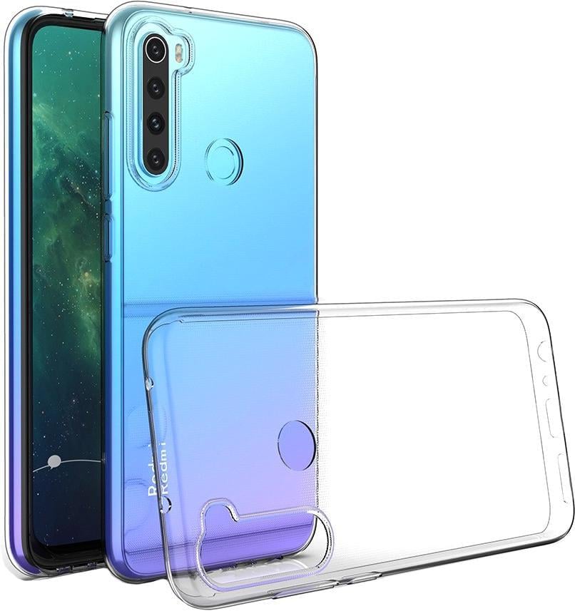 Прозрачный Чехол Xiaomi Redmi Note 8T (ультратонкий силиконовый) (10110)