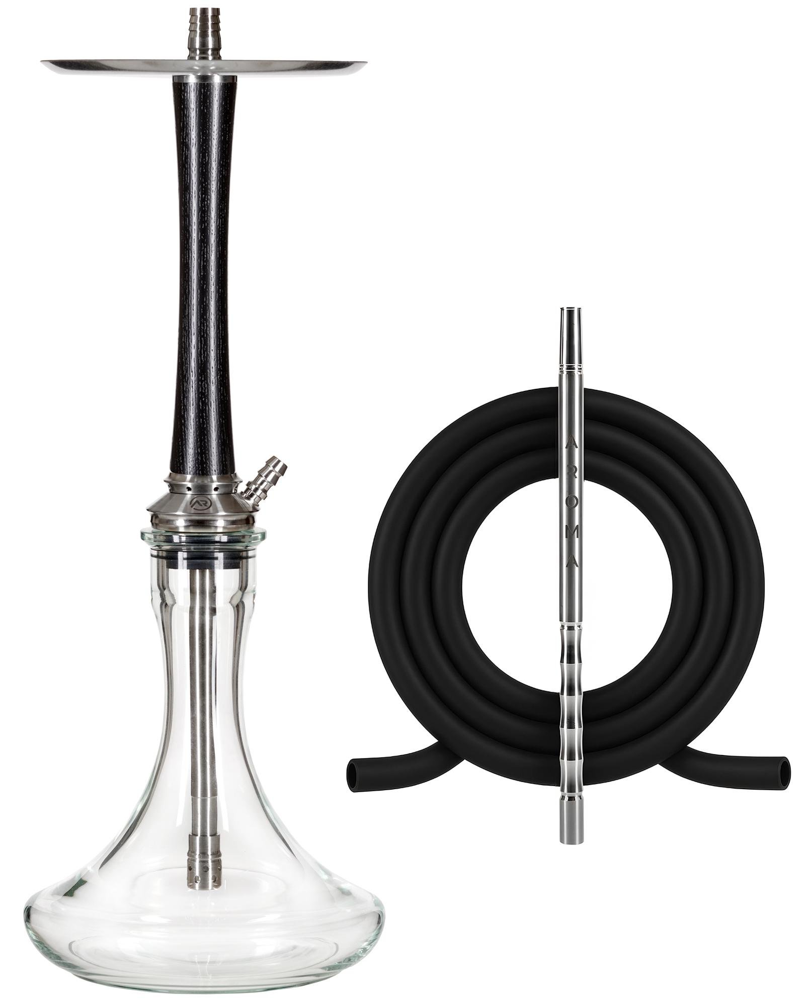 Кальян Hookah Aroma Steel X-Ray Wood Black (ahsx0022)