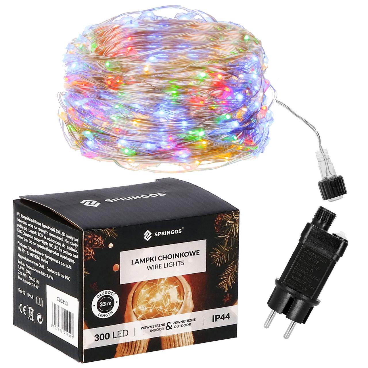 Гирлянда Springos 30 м 300 led Mix (CL0311 s-vida L)