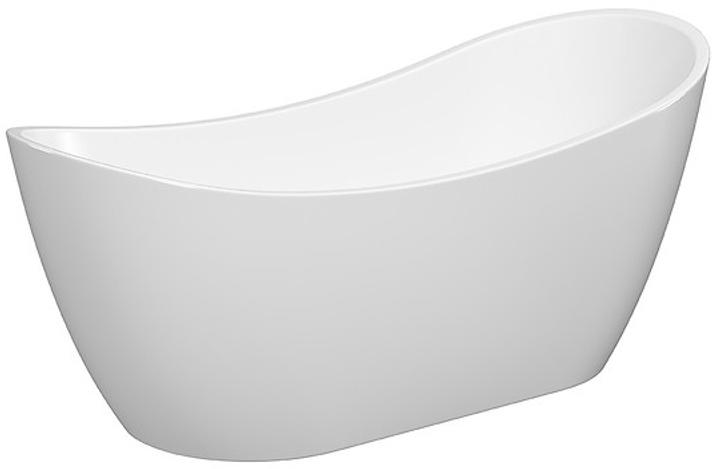 Ванна акриловая Cersanit Zen Double Oval отдельностоящая овальная с ножками на 240 л 182x71 мм Белый