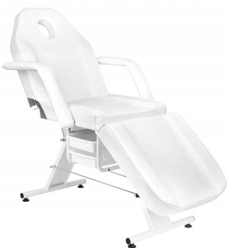 Кушетка косметологічна Azzuro A205 Білий (TS-2606 White) - фото 3