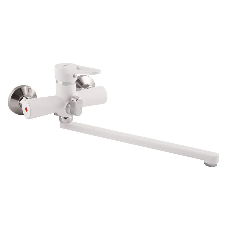 Смеситель для ванны Zerix PUD7 045 Белый (ZX2911)