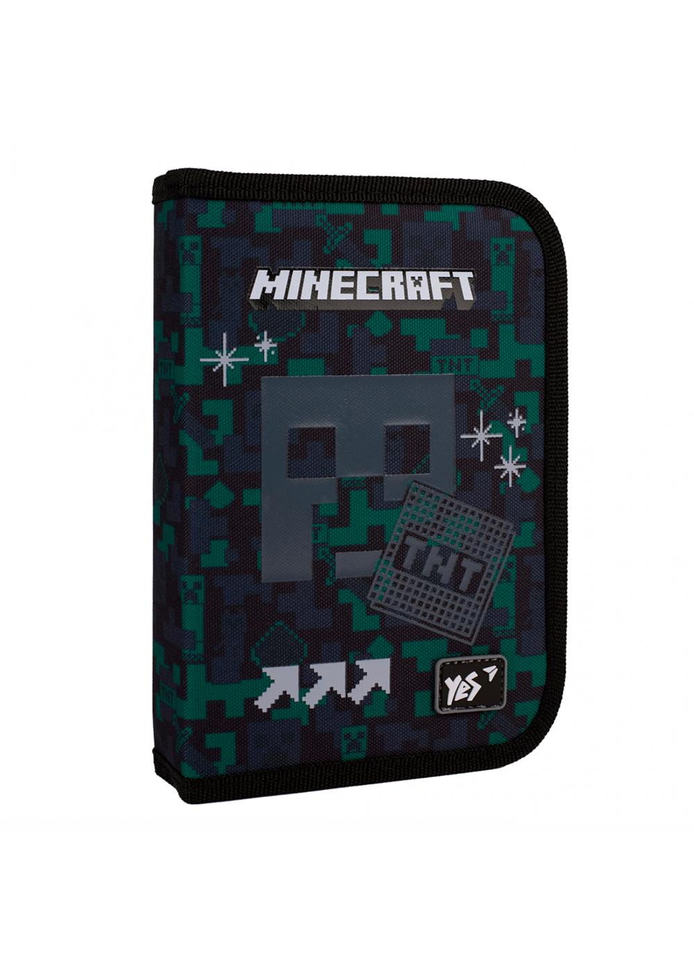 Пенал YES HP-03 Minecraft Watch Out із клапаном (533664)
