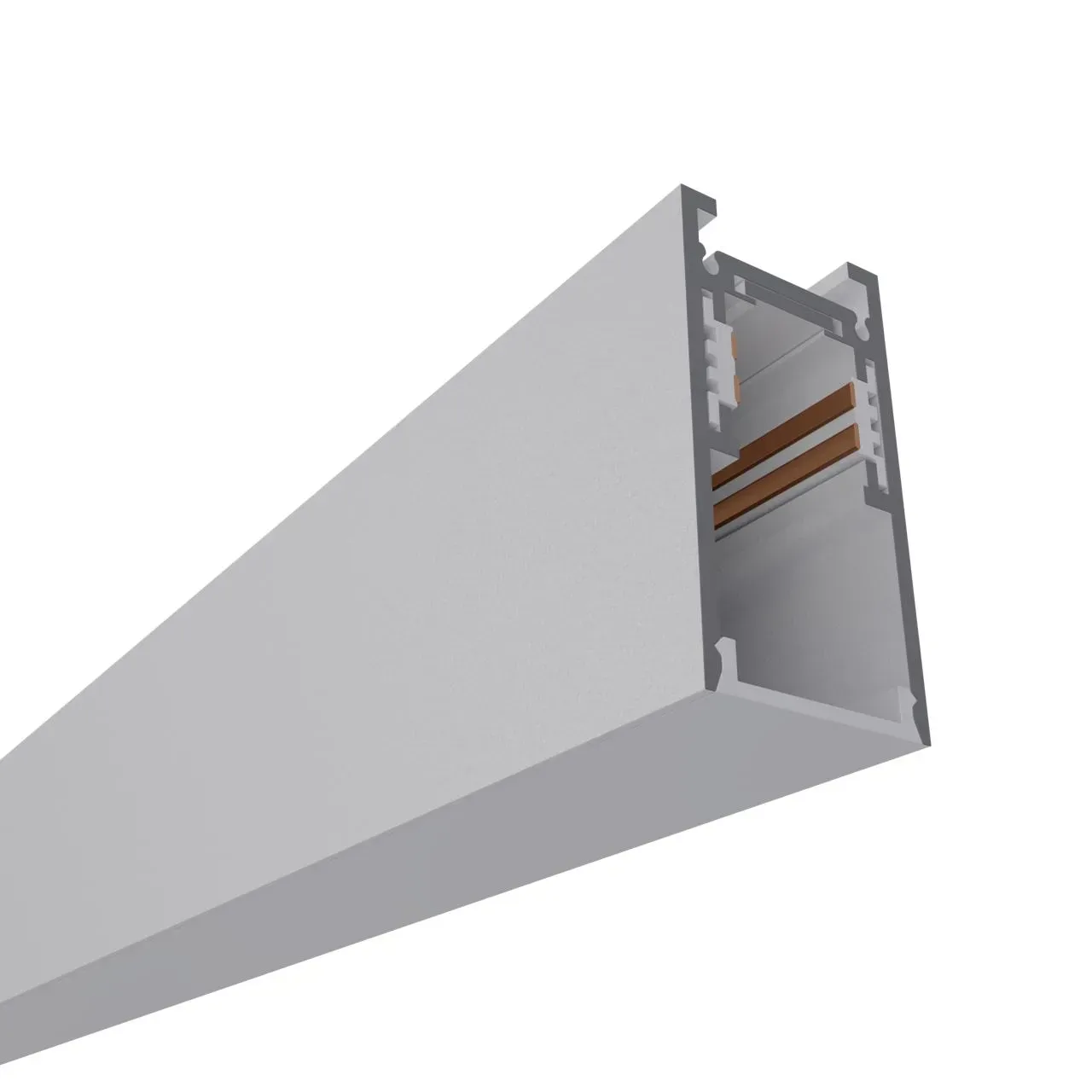 Шинопровід трековий магнітний OL11 48V накладний 1 м Білий (29467922)