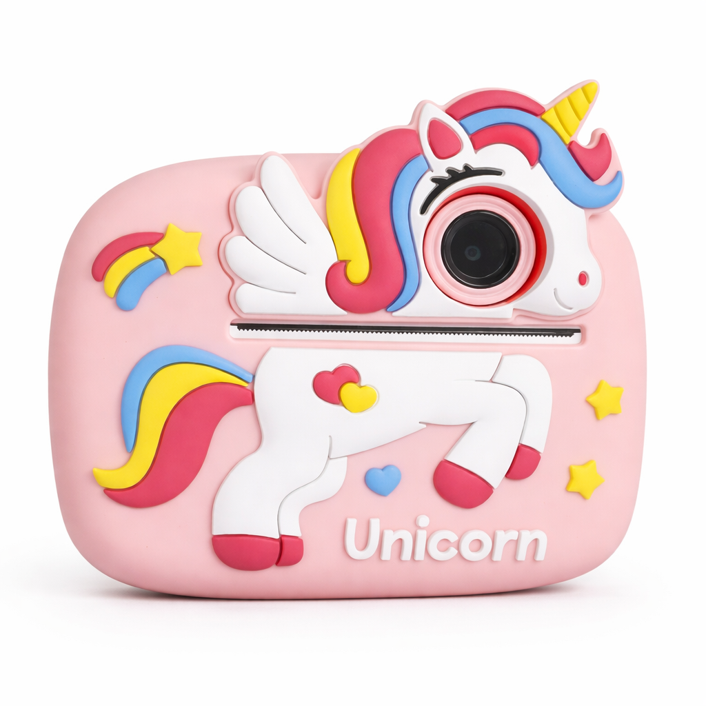 Фотоаппарат мгновенной печати детский 48MP с играми двойной камерой селфи картой памяти 32 ГБ и бумагой (33229864)