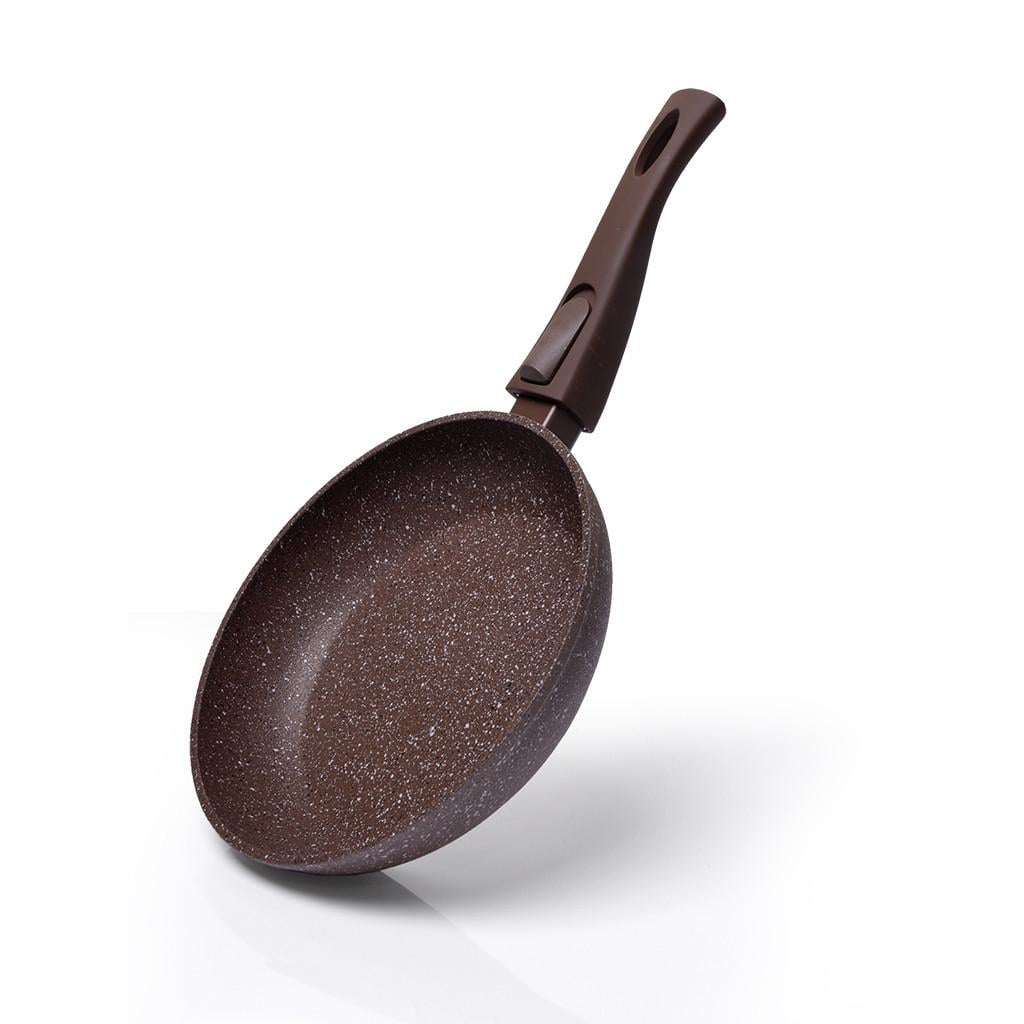 Сковорода Fissman Smoky Stone 26х5,2 см с индукционным дном и каменным антипригарным покрытием (AL-4372.26)