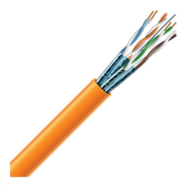 Кабель витая пара ЗЗ км S/FTP медный внутренний Cat 6A 4x2x23 AWG LSZH к 305 м (3127501130)