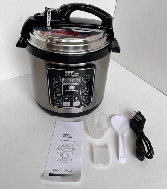 Мультиварка-скороварка Zepline ZP-121 на 7 литров с 17 программами 3000 Вт - фото 7 Мультиварка-скороварка Zepline ZP-121 на 7 литров с 17 программами 3000 Вт - фото 7