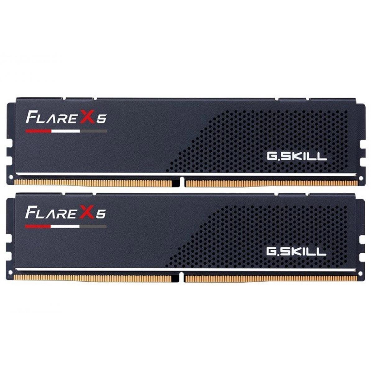 Оперативна пам'ять G.Skill Flare X5 DDR5 32 Гб Kit 5600 МГц Black (F5-5600J3636C16GX2-FX5)