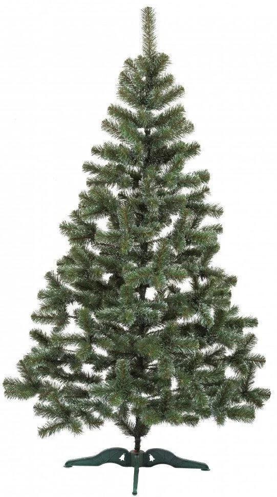 Штучна Ялинка ялина 2,2 м з білими кінчиками Зелений (32490723) Штучна Ялинка ялина 2,2 м з білими кінчиками Зелений (32490723)