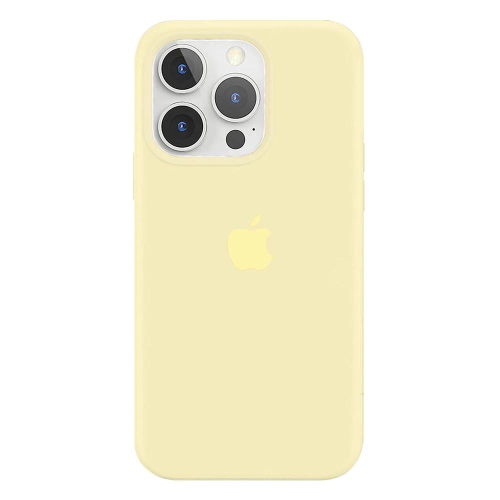 Силиконовый Чехол Накладка Silicone Case для iPhone 13 Pro Mellow Yellow Силиконовый Чехол Накладка Silicone Case для iPhone 13 Pro Mellow Yellow