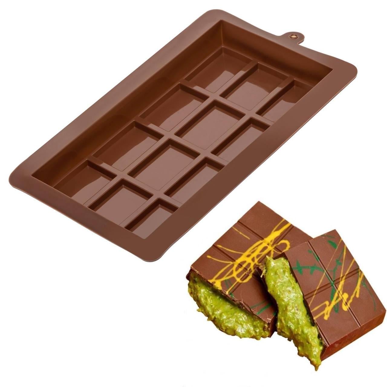 Форма силиконовая D 1028 Дубайский шоколад макси плитка 25х14,5 см (da07b6fd)