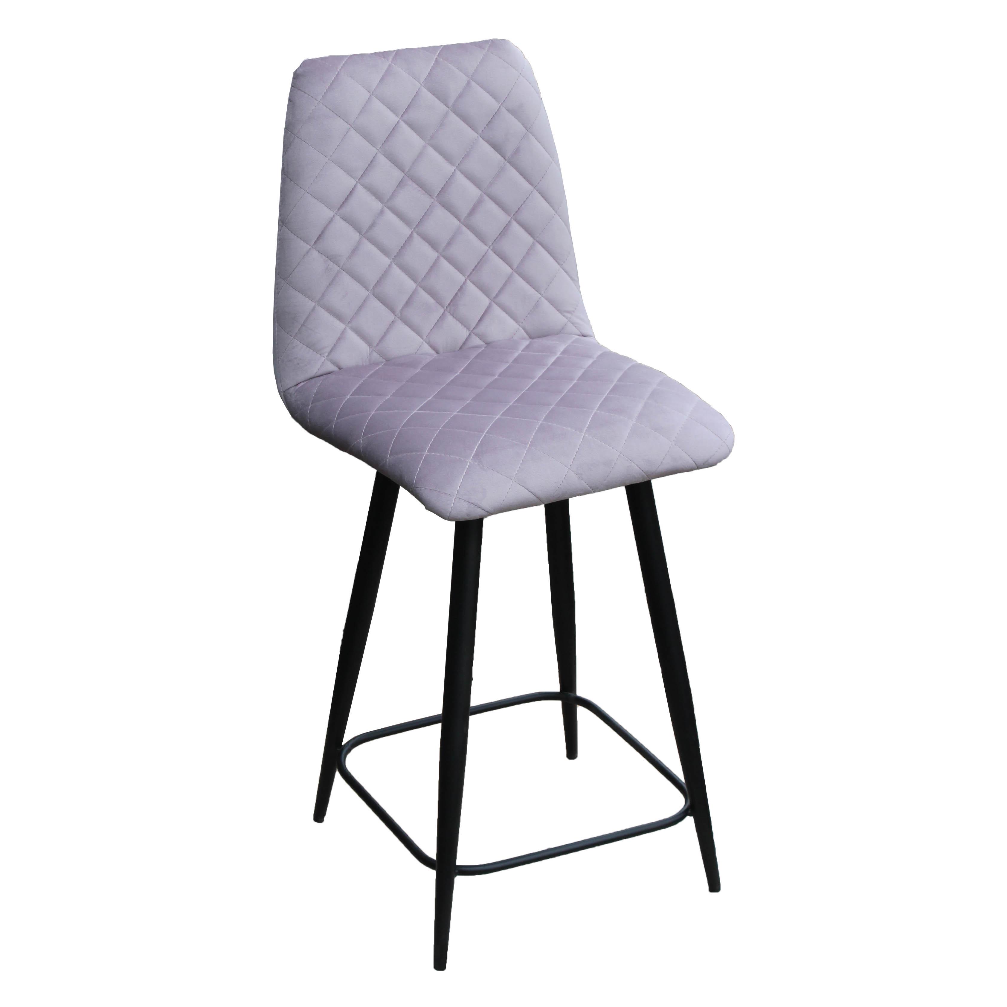 Полубарный стул Алия Пудровый (25744.p)