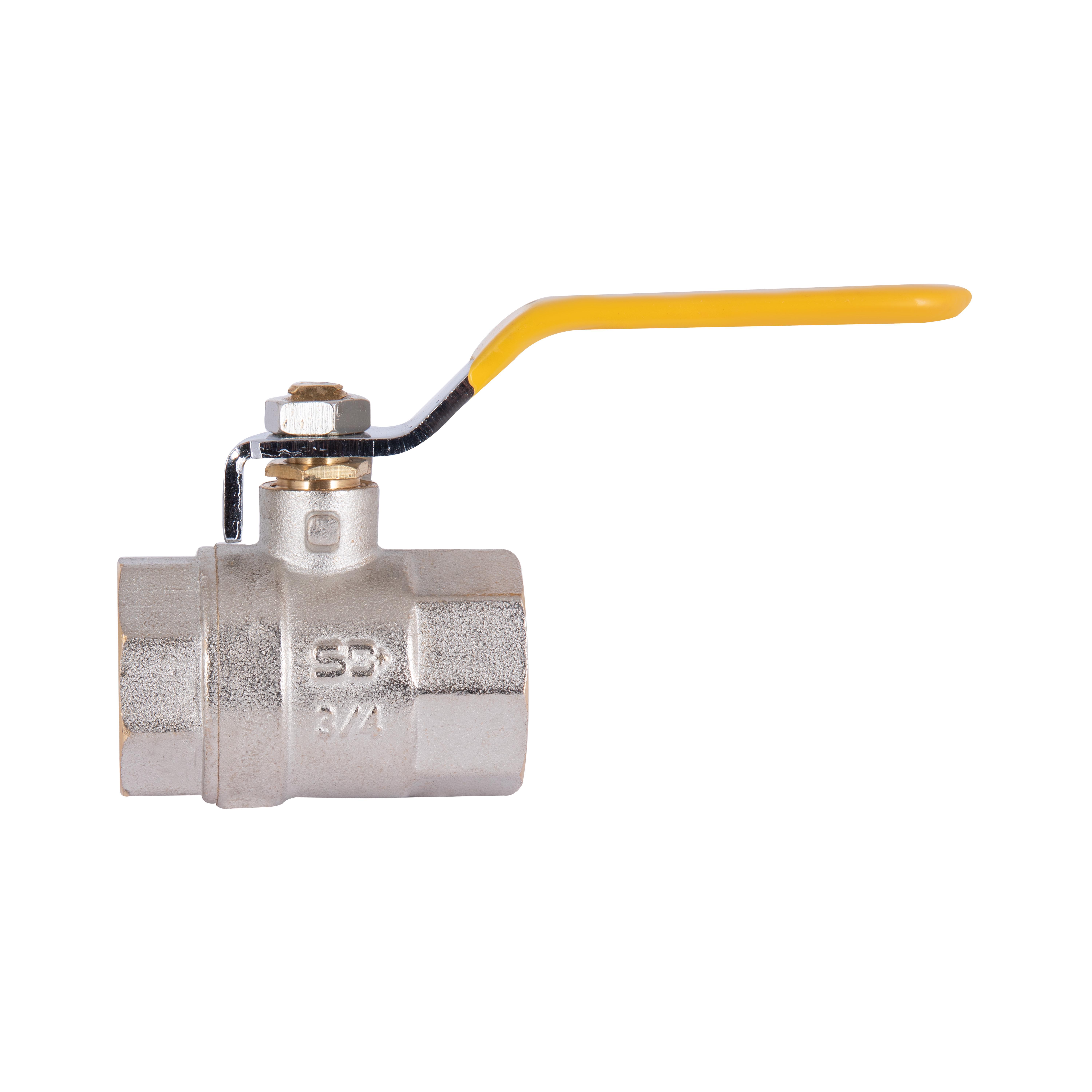 Кран шаровой SD Plus 3/4" ВР рычаг для газа (SD600G20)