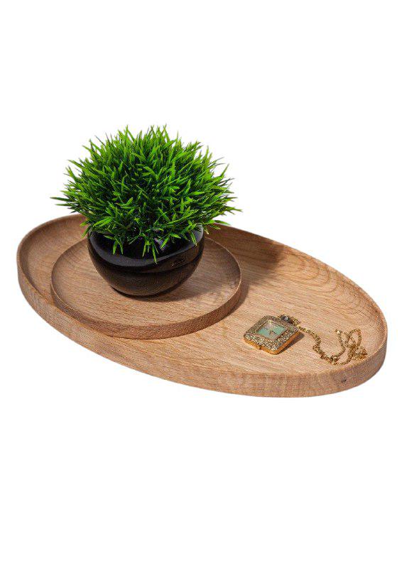 Поднос деревянный 30х17,5х15 Натуральное дерево (DT-02) - фото 4 Поднос деревянный 30х17,5х15 Натуральное дерево (DT-02) - фото 4