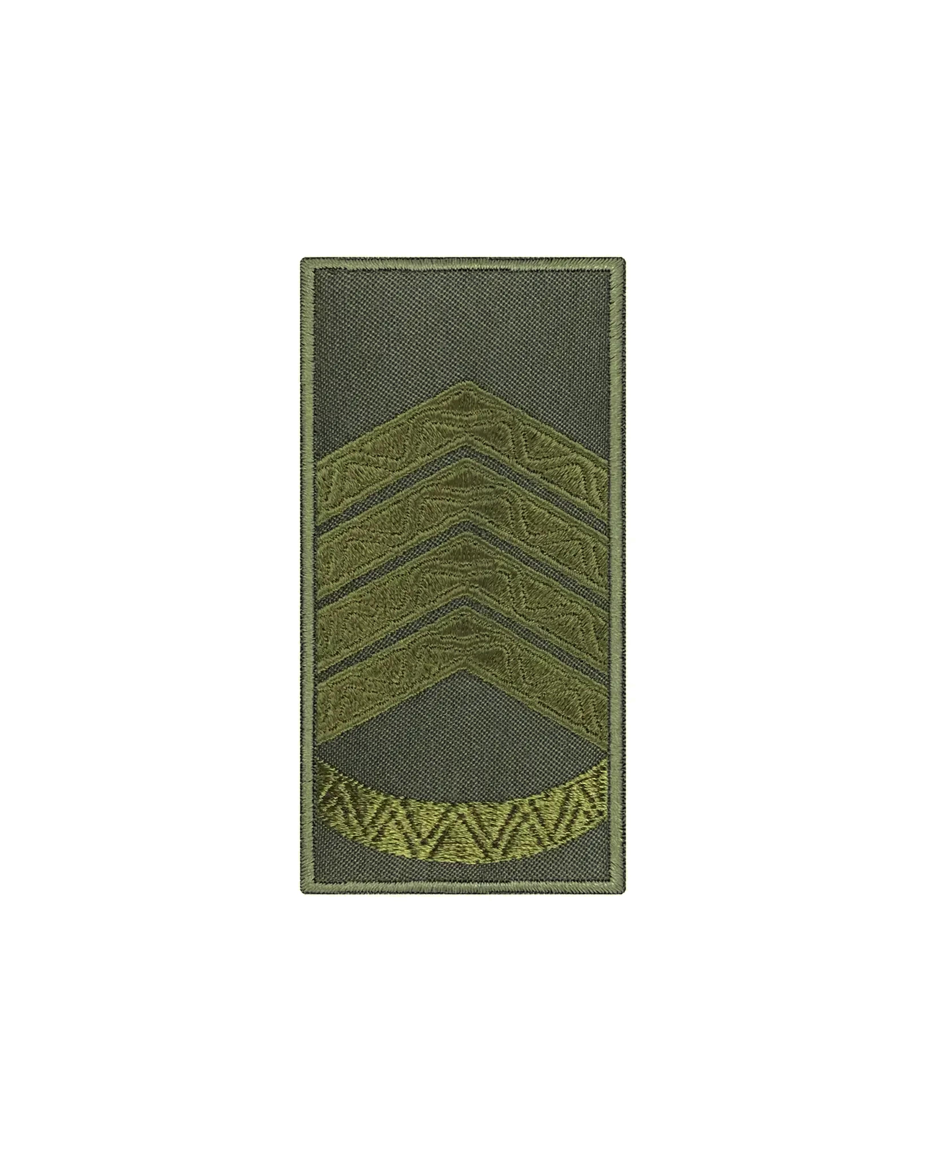 Погон Головний сержант НГУ 10х5 см Олива (POG.NGU-6.2)