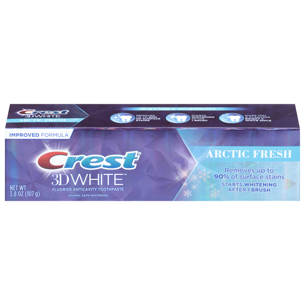 Зубная паста Crest 3D White Fluoride Anticavity Arctic Fresh 107 г (037000819950)
