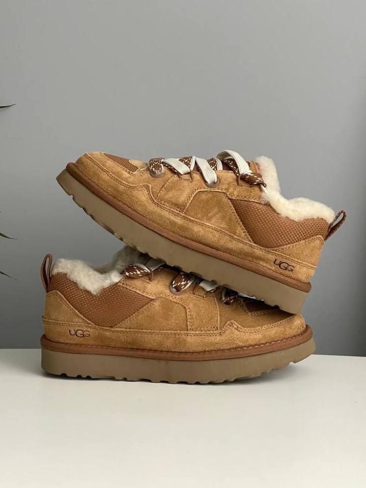 Кросівки жіночі UGG Lo Lowmel Chestnut р. 38 Помаранчевий (20767) - фото 6
