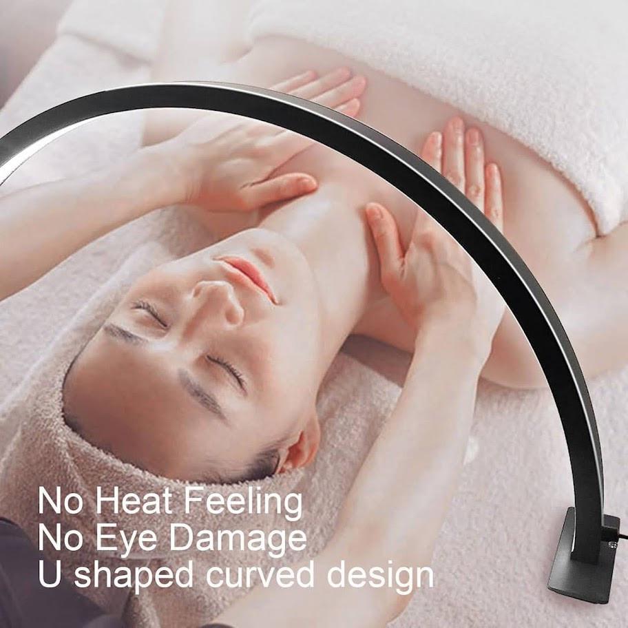 Лампа-півмісяць настільна безтіньова LED HQ-80x 82 см на 70 Вт Чорний - фото 4 Лампа-півмісяць настільна безтіньова LED HQ-80x 82 см на 70 Вт Чорний - фото 4