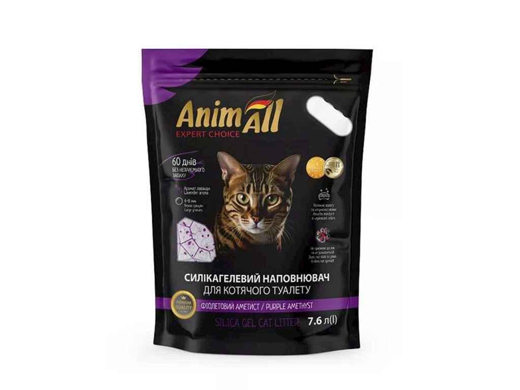 Наполнитель AnimAll силикагель Премиум Фиолетовый Аметист 7,6 л (986454) Наполнитель AnimAll силикагель Премиум Фиолетовый Аметист 7,6 л (986454)