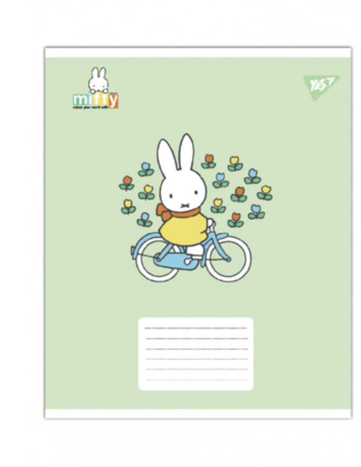 Тетрадь ученическая YES Miffy Playfull А5/24 кл. (767636) Тетрадь ученическая YES Miffy Playfull А5/24 кл. (767636)
