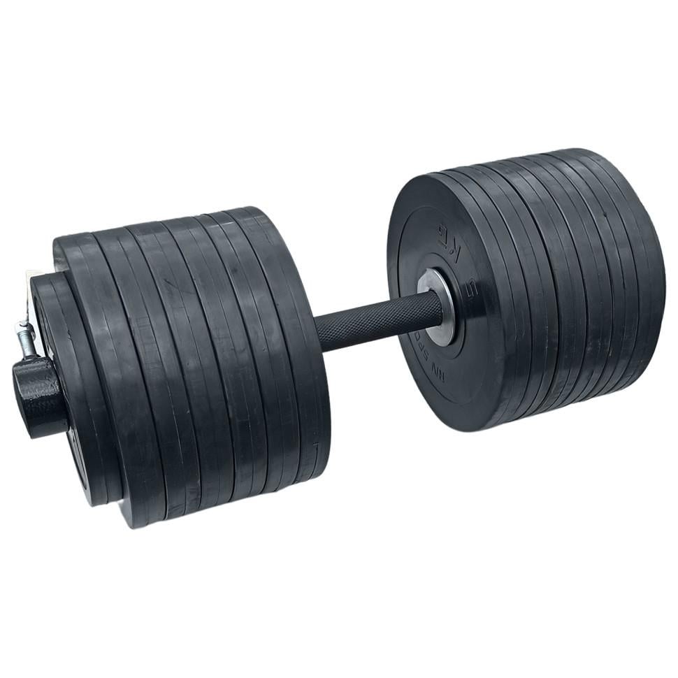 Гантель резиновая олимпийская RN-Sport на 72 кг (2522949989_rn_2) - фото 2