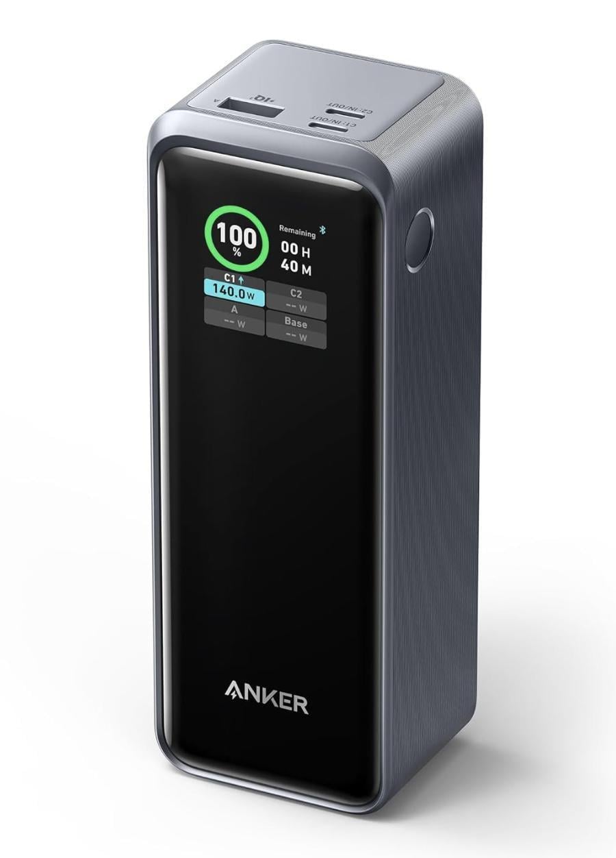 Повербанк Anker Prime 27650 mAh 99,54Wh 250W Black