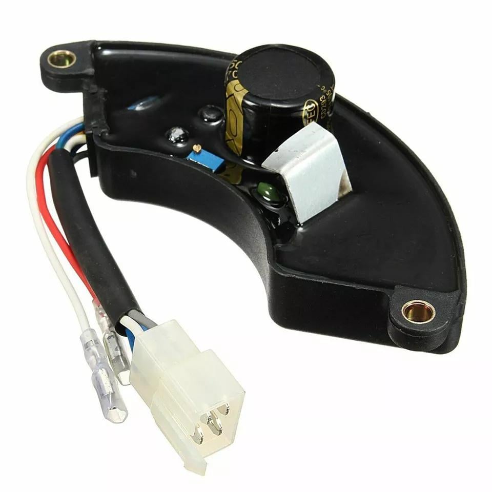 Регулятор напряжения автоматический AVR для однофазного генератора 4-10 кВт 450 V 680 мкф - фото 5