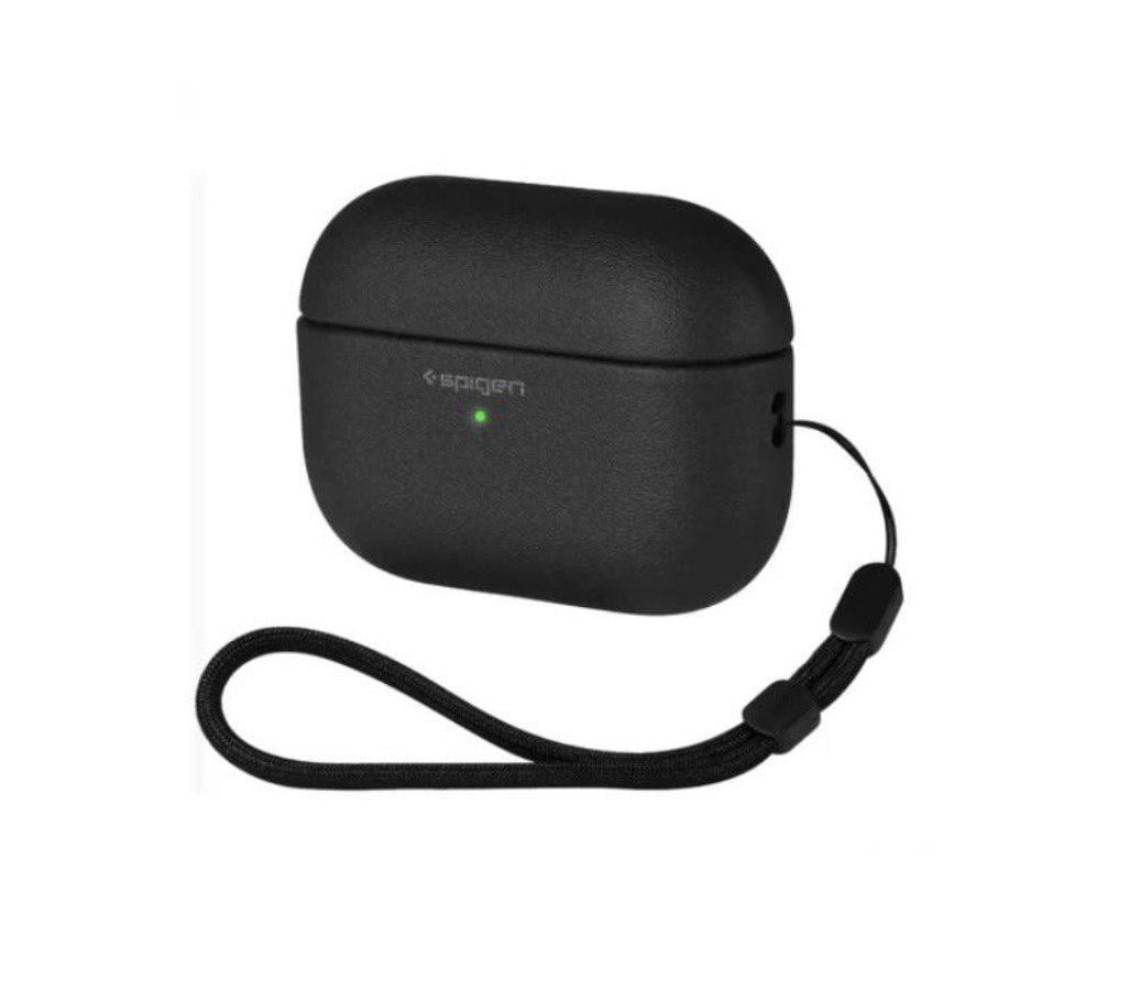 Чехол Spigen Leather Armor AirPods 3 Black (м01133) Чехол Spigen Leather Armor AirPods 3 Black (м01133)