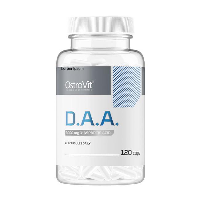 Кислота D-аспарагиновая OstroVit D.A.A. 3000 120 капсул (18970-01)