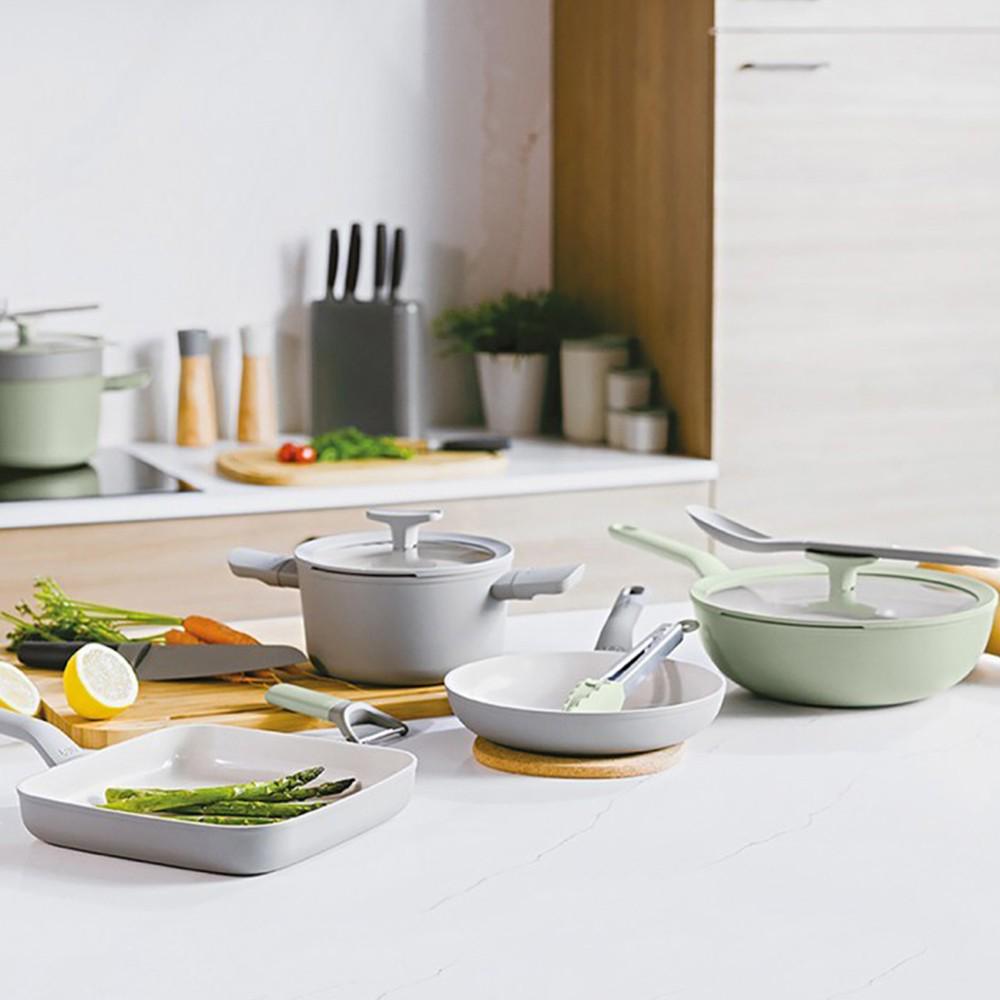 Сковородка с антипригарным покрытием BergHOFF Leo Balance Sage 20 см (3950443) - фото 4 Сковородка с антипригарным покрытием BergHOFF Leo Balance Sage 20 см (3950443) - фото 4