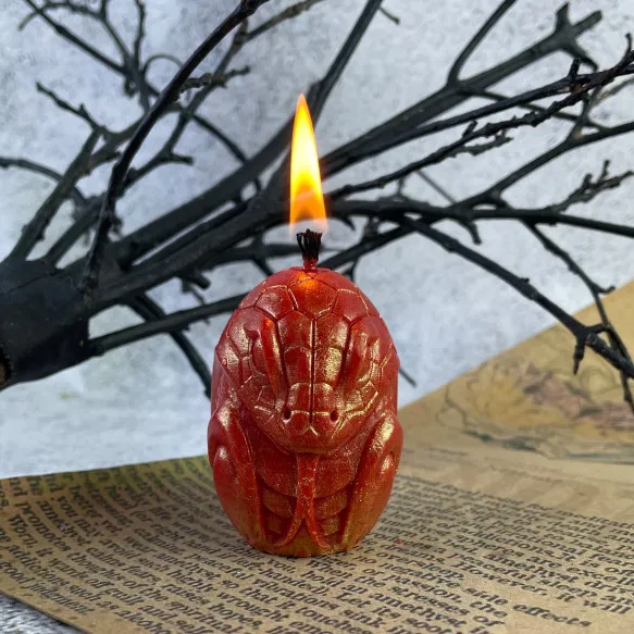 Свеча восковая Змейка Красный (1124)