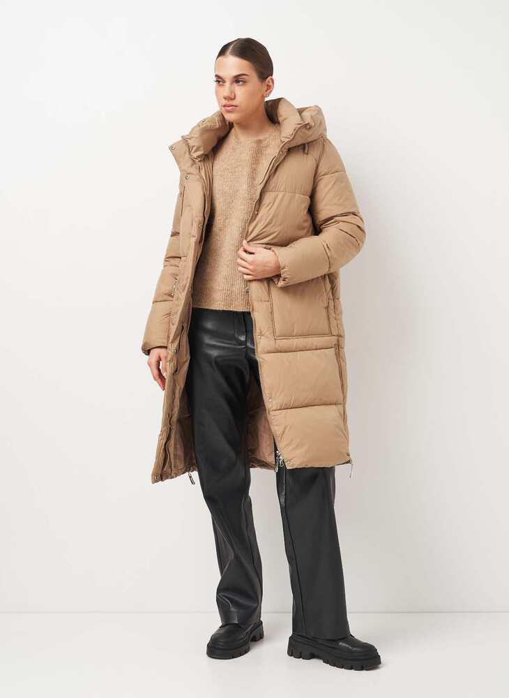 Куртка-пальто женское Lusskiri 8207x899 S Светло-коричневый (192906) - фото 4 Куртка-пальто женское Lusskiri 8207x899 S Светло-коричневый (192906) - фото 4