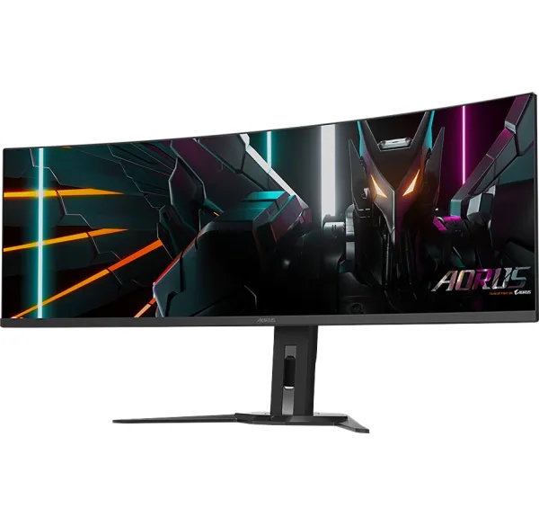 Монитор 49 Gigabyte AORUS CO49DQ Gaming Monitor 49/0.03ms/DQHD Черный - фото 2