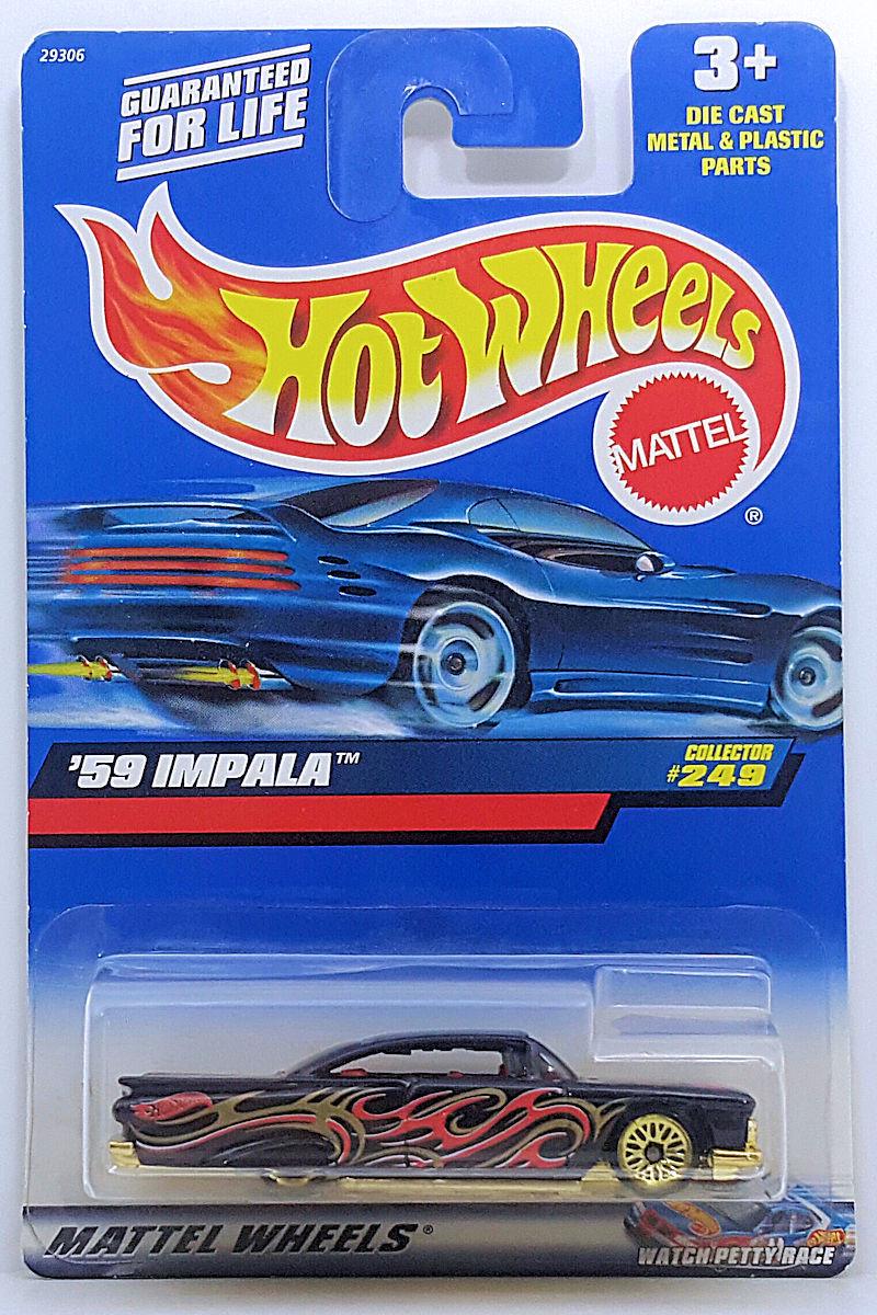 Іграшкова машинка Hot Wheels '59 Impala 2000 №249 (29306) Іграшкова машинка Hot Wheels '59 Impala 2000 №249 (29306)
