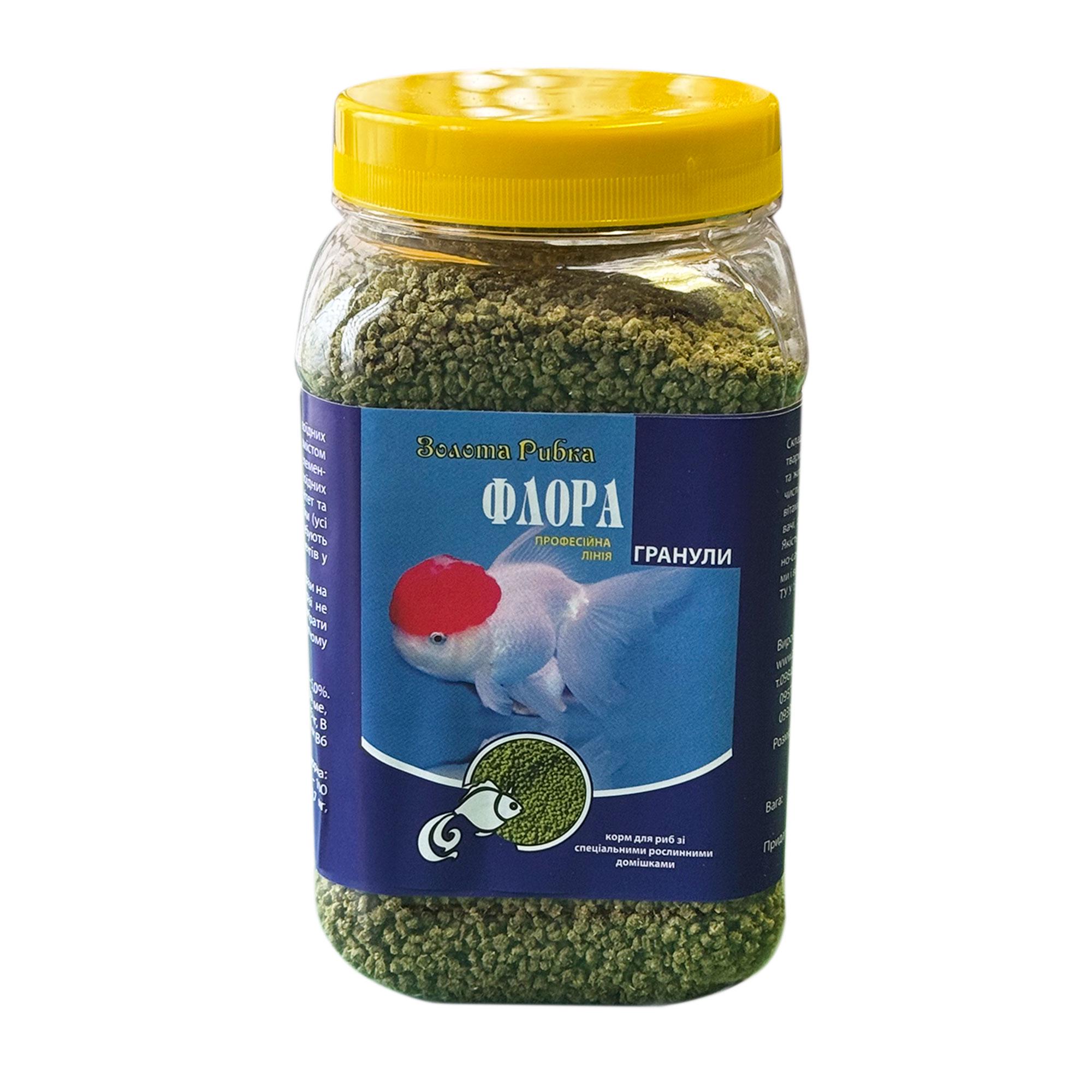 Корм для рыб Флора размер №1 300 г (8709516)