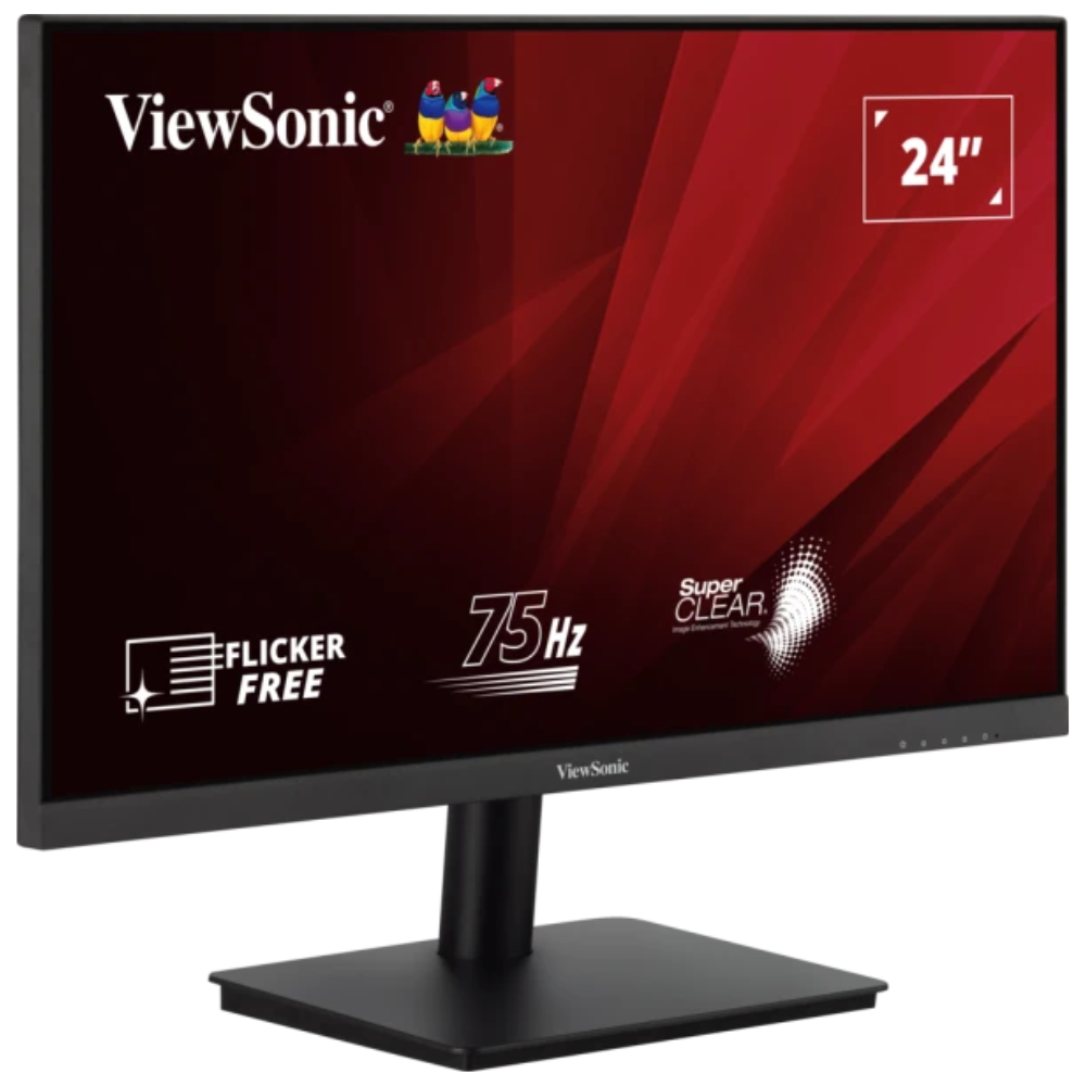 Монітор ViewSonic VA2406-H Чорний (13828024) - фото 2