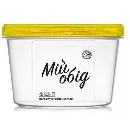 Контейнер пищевой Stenson с резьбой 1 л d 14х10 см (NP-81ж)