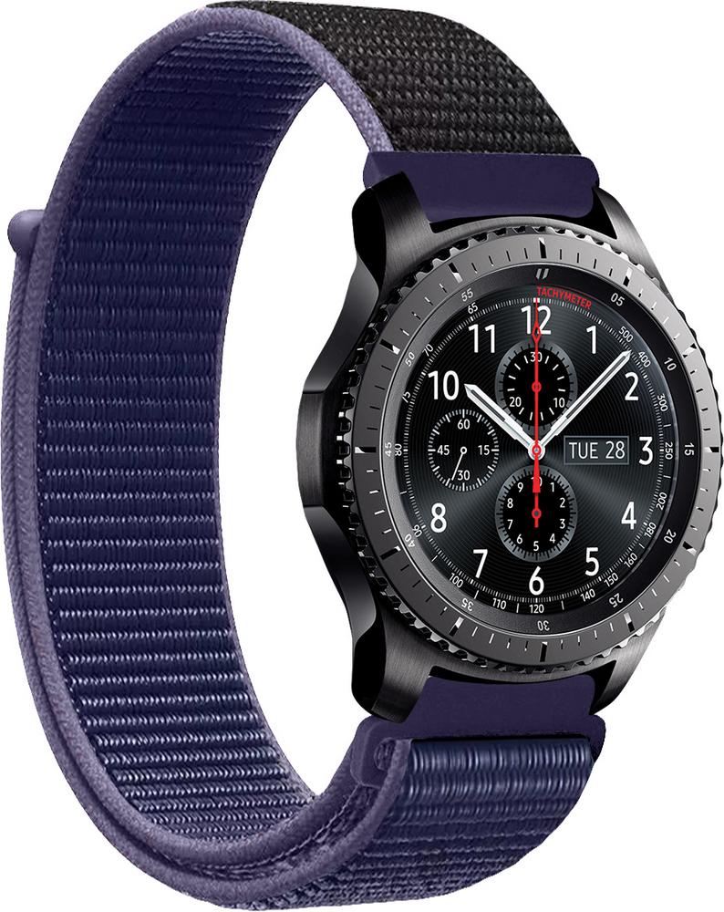 Ремешок нейлоновый Sport Loop для Samsung Gear S3 Midnight Blue (16390-4D)
