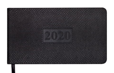 Еженедельник карманный датированный 2020 Buromax AMAZONIA А6 128 страниц Черный (BM.2790-01)