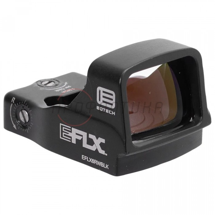 Приціл на пістолет коліматорний EOTech EFLX Mini 6MOA 8 рівнів яскравості та нічний режим Чорний (EFLX6RW) - фото 3