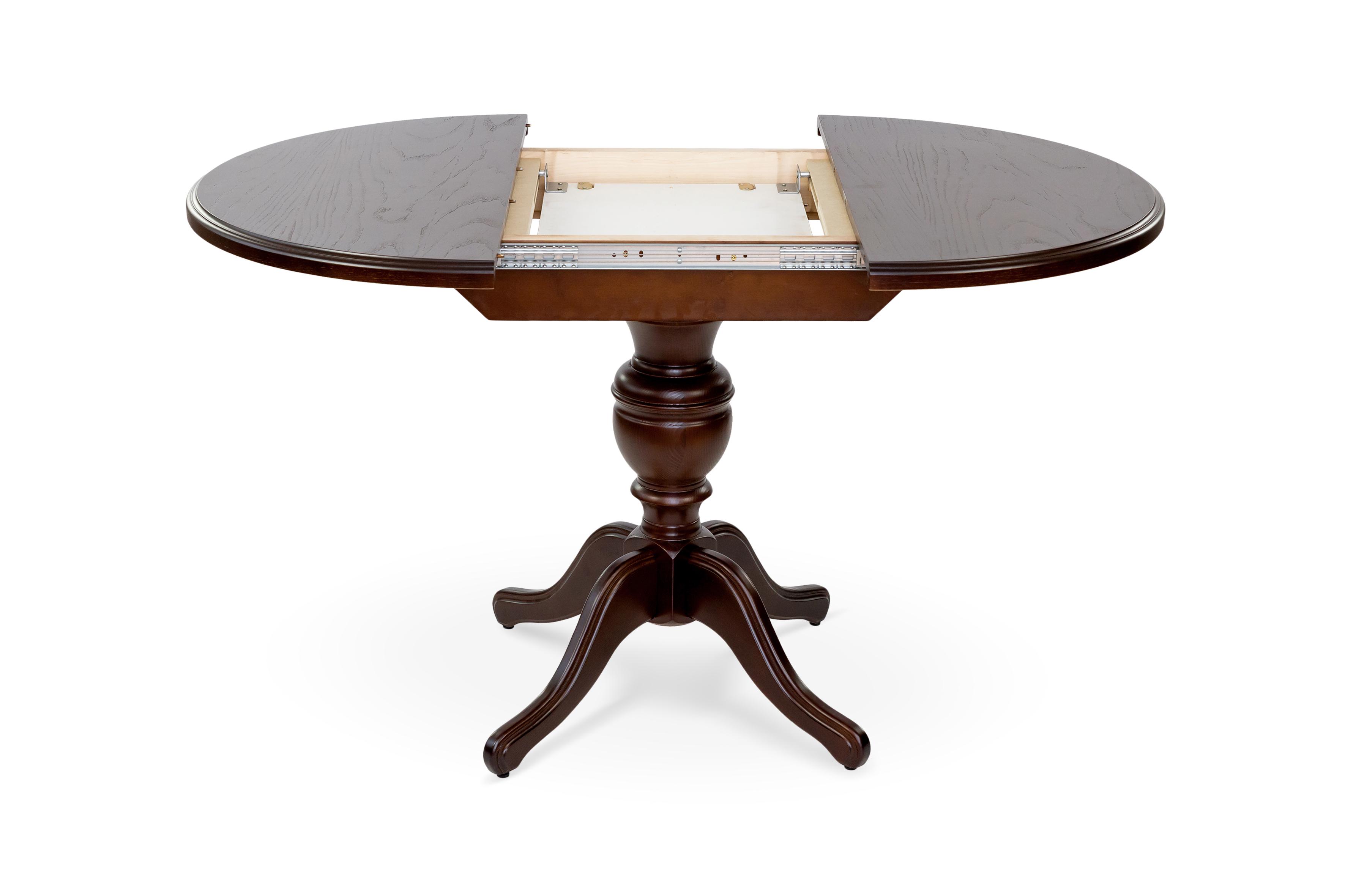 Стіл-трансформер кухонний розкладний Comfort Line Гермес Темний Горіх - фото 2 Стіл-трансформер кухонний розкладний Comfort Line Гермес Темний Горіх - фото 2