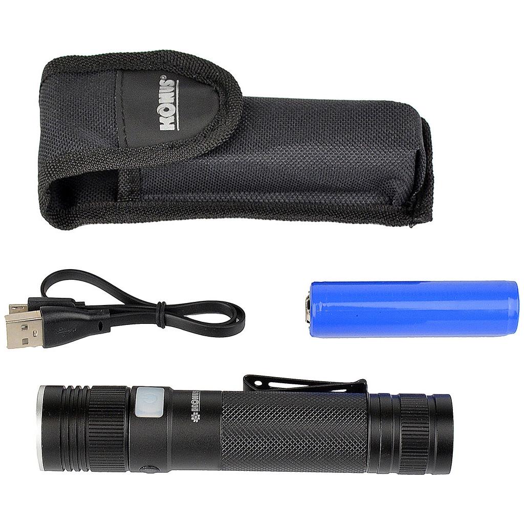 Ліхтар Konus Konuslight-RC5 USB Rechargeable 800 Lm (3928) - фото 4