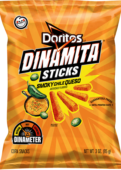 Чипсы Doritos Dinamita Sticks Smoky Chile Queso Flavored 255,1 г (2320680620)