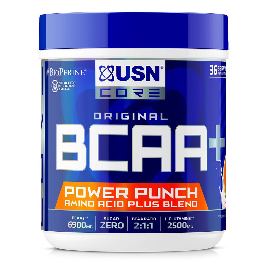 Аминокислота USN BCAA+ Power Punch Арбуз 400 г (05529-02)